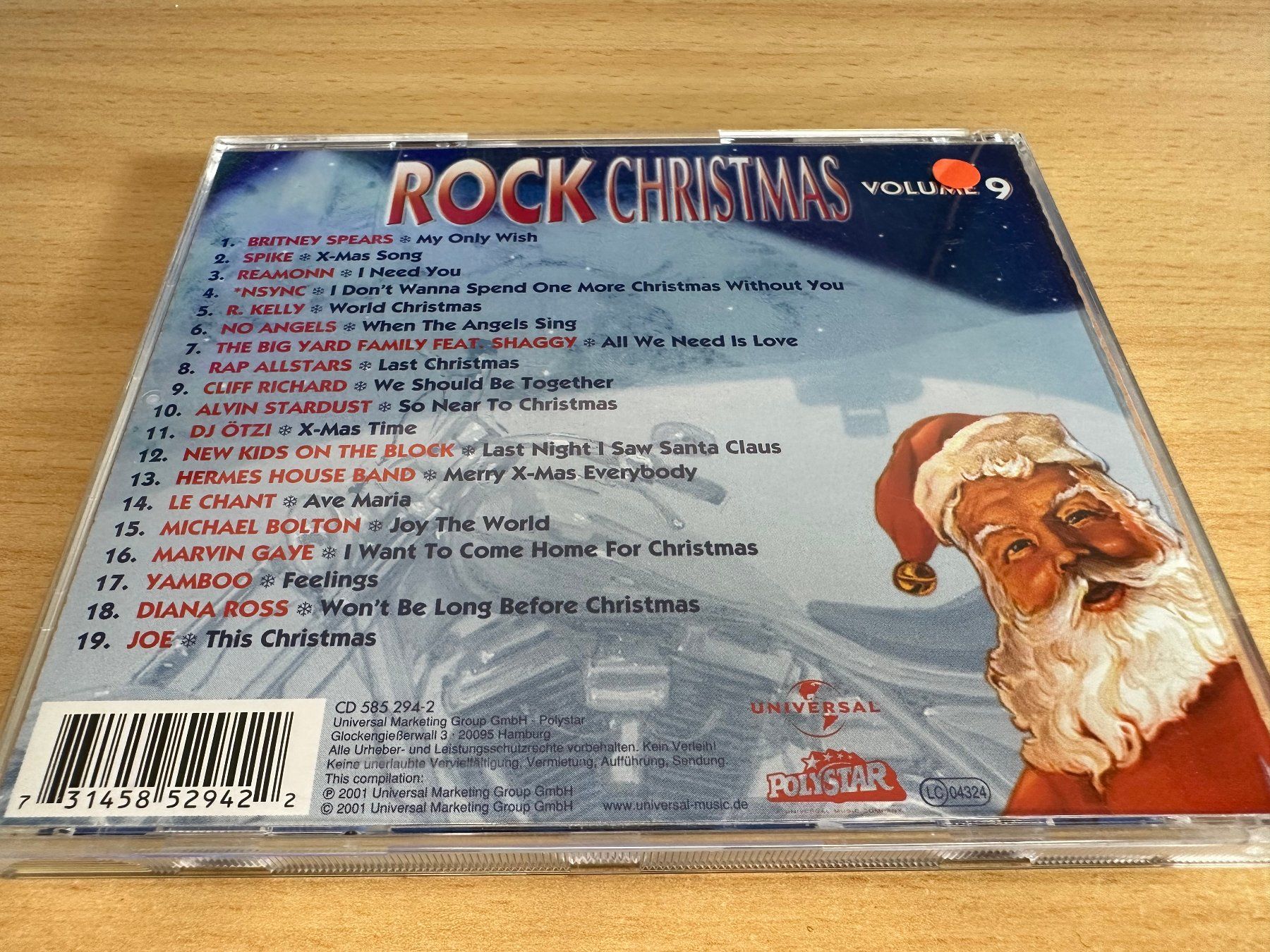 CD: Various – Rock Christmas Volume 9 – Usato da Rikon im Tösstal venduto da Alpenmutz 1