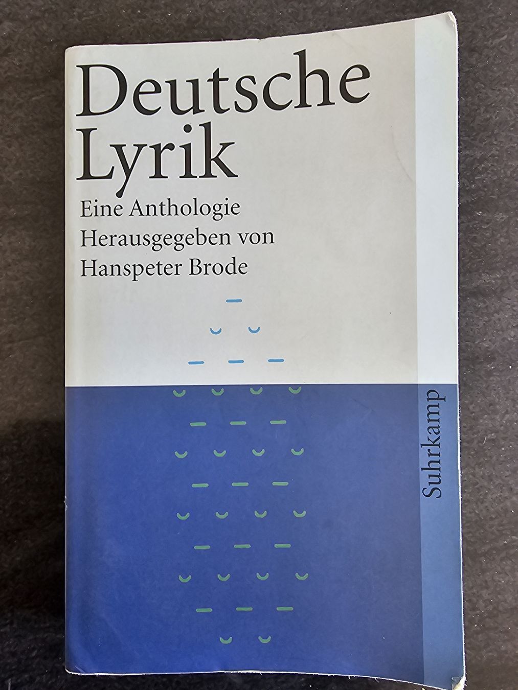 Libri: Deutsche Lyrik - Eine Anthologie, Hanspeter Brode,Top! – Usato da Birmensdorf ZH venduto da mku_9qbw