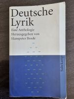 Deutsche Lyrik - Eine Anthologie, Hanspeter Brode,Top!