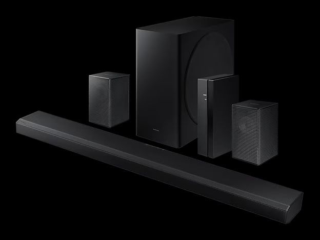 Samsung Home Cinema: Samsung Soundbar + Rear Speaker / Q850A – Usato da Zürich venduto da rotweristes