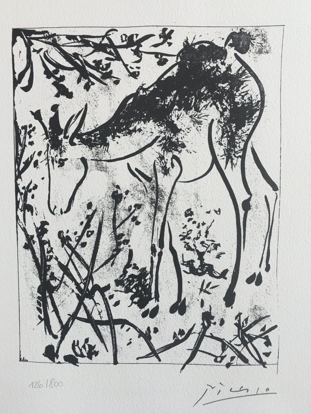 Grafiken & Lithographien: Pablo Picasso   Buffon  "Le Cerf" – Gebraucht aus Nennigkofen von Sommersonnen 3