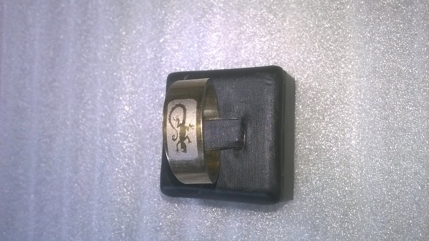 Bagues: ring edelsthal,,mit ein eideckse,,vergoldet – Neuf (Voir description) à Basel par bijoutrie_4 1