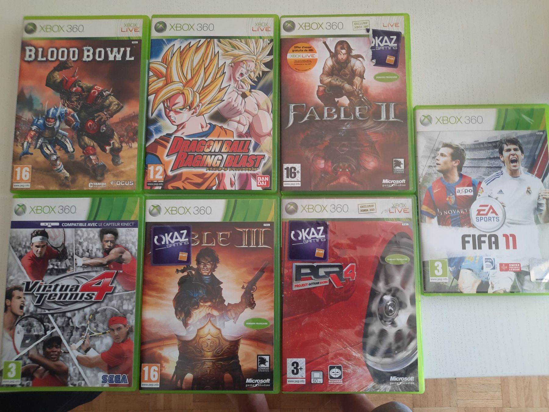 Giochi: Lot de 7 jeux XBOX 360 – Usato da Thônex venduto da Lasdunas