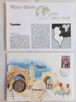 Münzbrief Tunesien 🇹🇳 1986