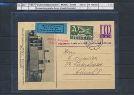 1937 "Automobilpostbüro", MUBA - Basel