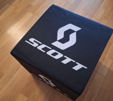 SCOTT Sitzhocker hocker sitz marke fahrrad fan deko selten