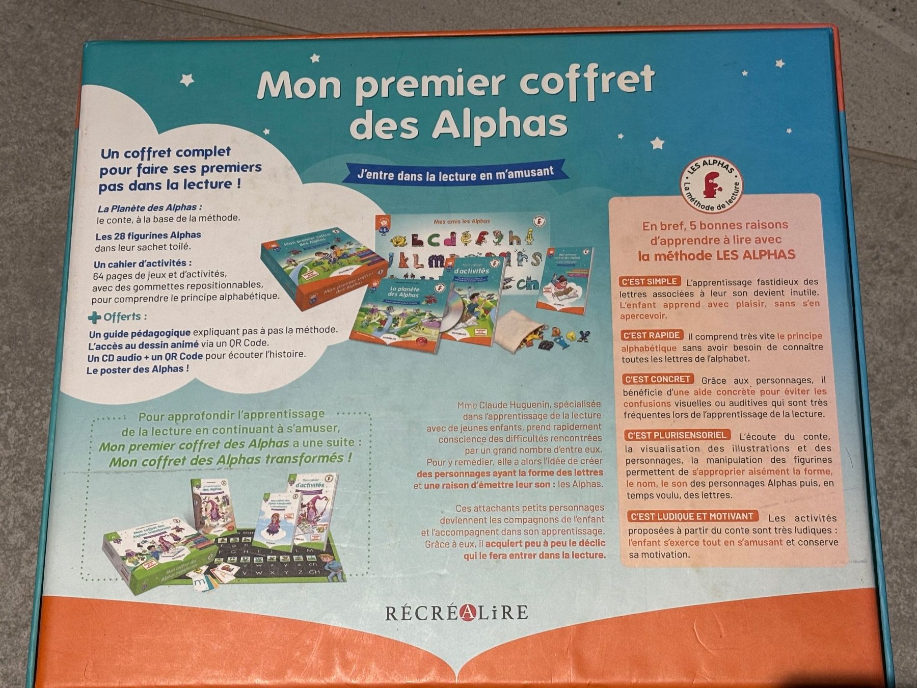 Spiele: Coffret des Alphas jeu éducatif 4 - 6 ans complet – Gebraucht aus Salvenach von gwenwywar 1