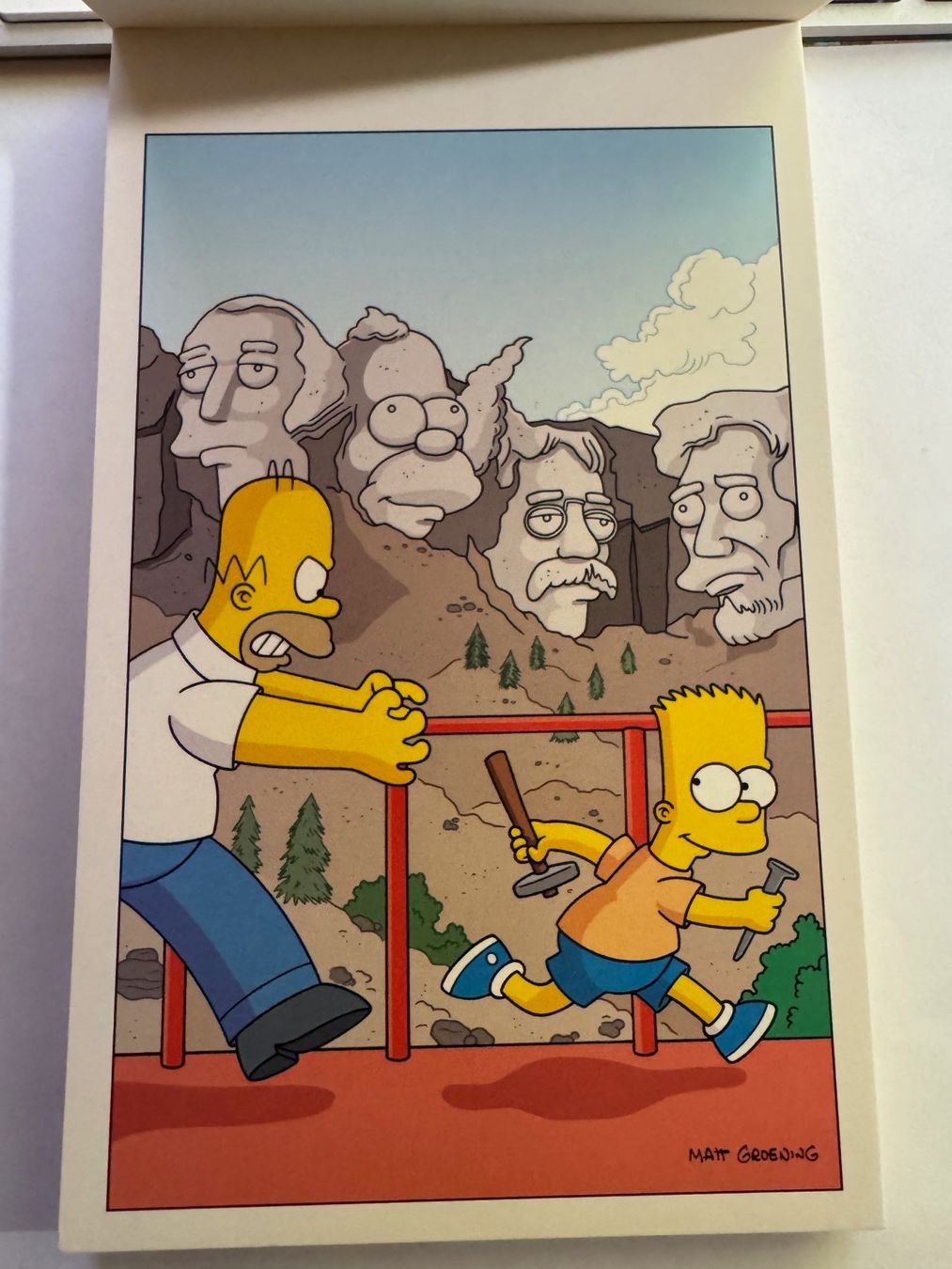 Fumetti: SIMPSONS Postkartenbuch mit 32 ausreissbare Postkarten ! – Nuovo (secondo la descrizione) da Hedingen venduto da Wowi 3
