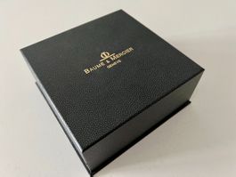 BAUME & MERCIER square watch box, with outerbox