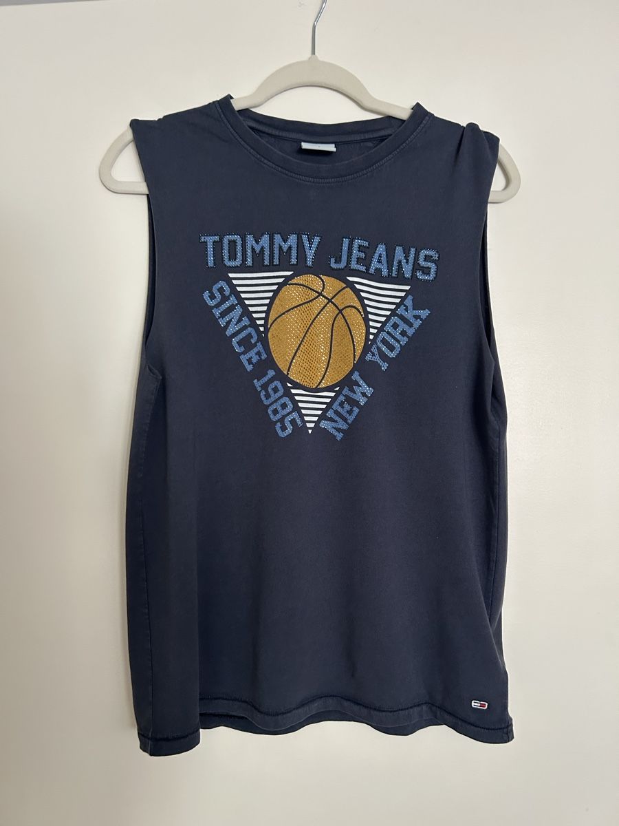 Tommy Hilfiger Top: Tommy Jeans Basketball Tanktop – Nuovo (secondo la descrizione) da Opfikon venduto da Sili121 2