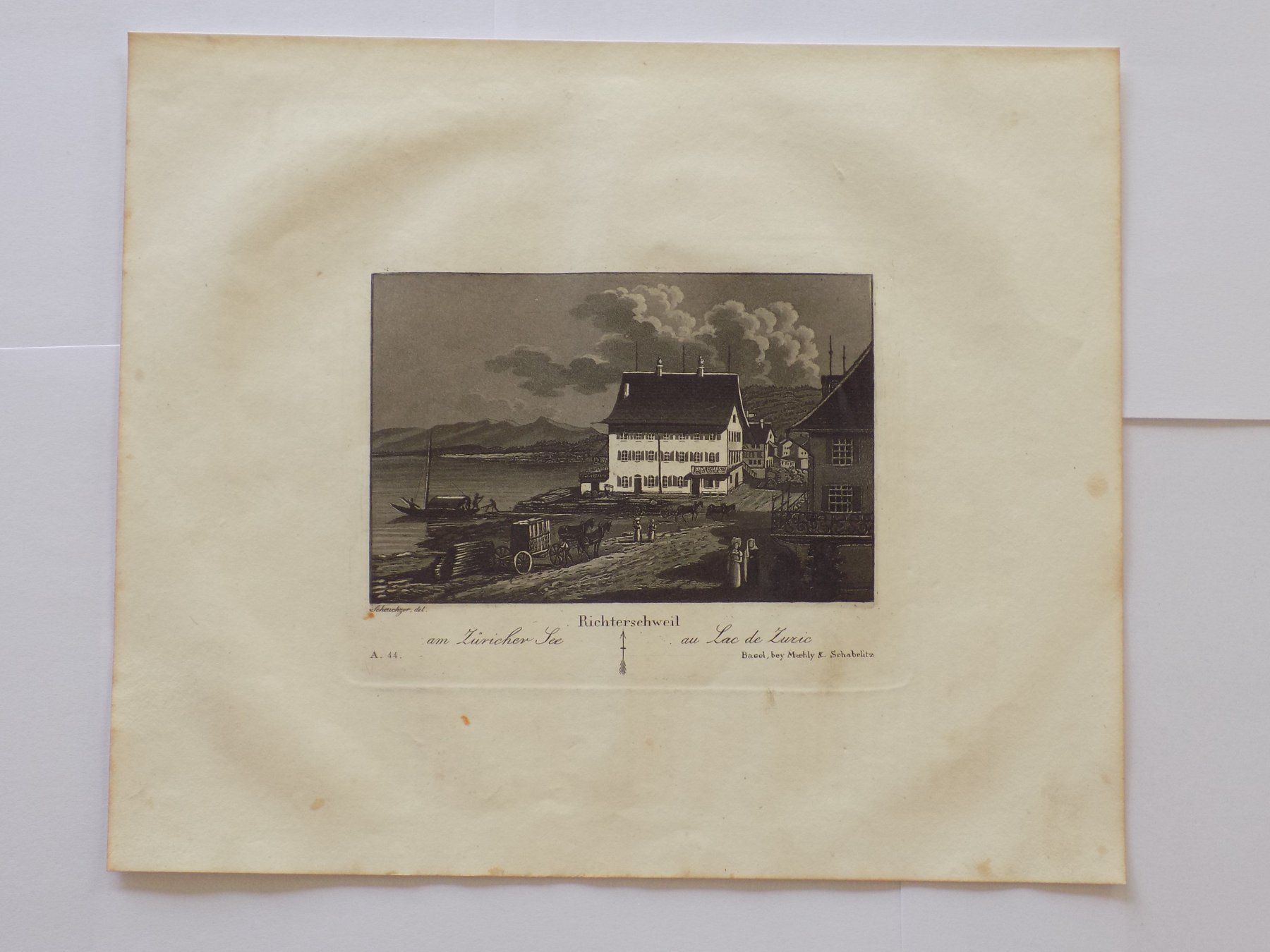 Gravures: Richterswil – D'occasion à Risch par Rischli15