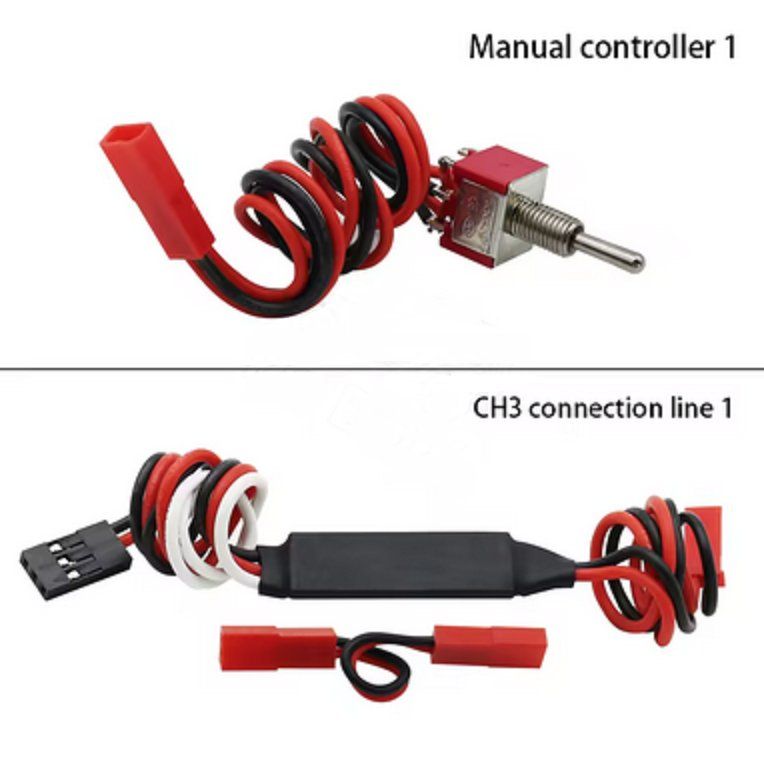 Modellismo RC: Doppelmotor Seilwinde 1/10 mit Stahldrahtseil 1m – Nuovo (secondo la descrizione) da Nussbaumen AG venduto da randy55 3