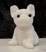 Schneeflockenquarz Bulldogge 110g