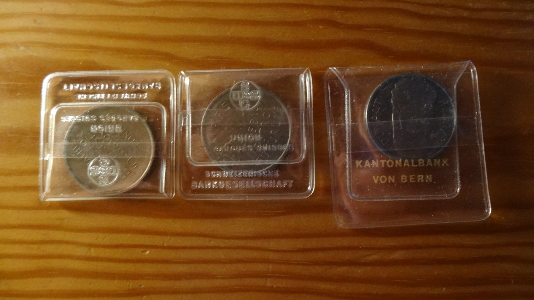 Alle Münzen: 3 pièces confoédératio helvética – Gebraucht aus Rebeuvelier von falcon58 2