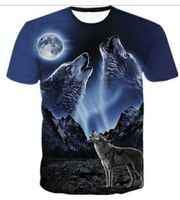 Wolf T-Shirt, Neu, Grösse L, originelles Design!
