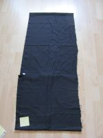 Schwarze Stoffbahn aus Polyester - 48x240cm
