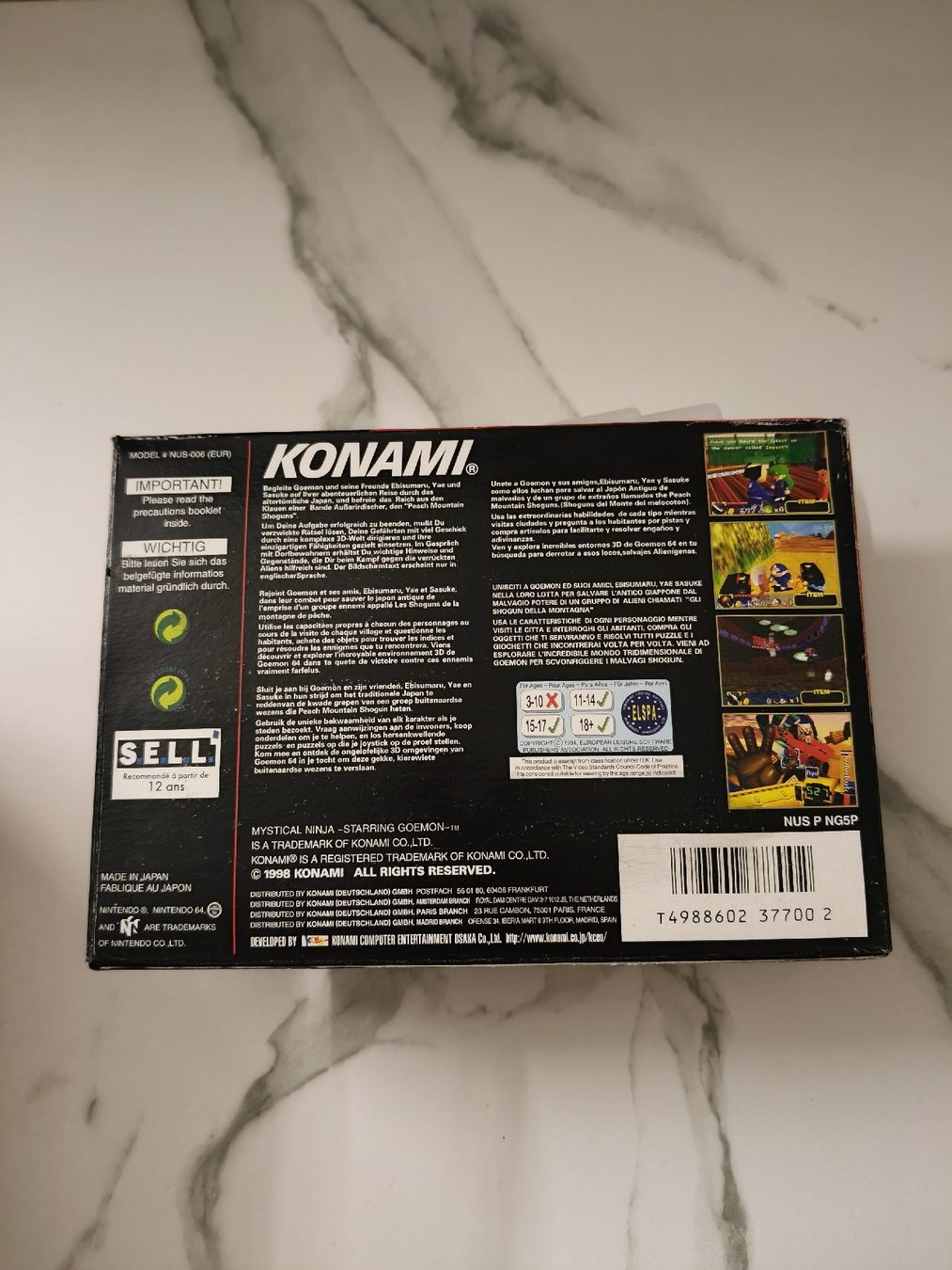 Nintendo Spiele: Starring Goemon N64 - Komplett mit OVP – Gebraucht aus Oensingen von ece_8k7q 1