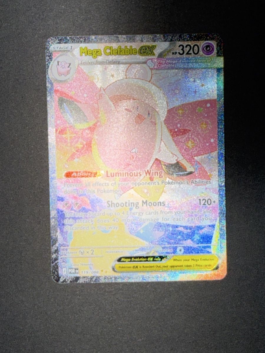 Pokémon Carte collezionabili: Mega Clefable SIR EN NM – Nuovo (secondo la descrizione) da St-Maurice venduto da Whatty 1
