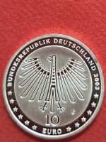 10 Euro Silbermünze .925 Deutschland 2003 Lessing