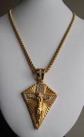NEU/OVP:Edelstahl Schmuck Kette Kruzifix