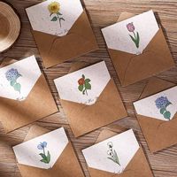 Tulpen Grusskarten Set  6 Stück mit Umschlägen | Neu
