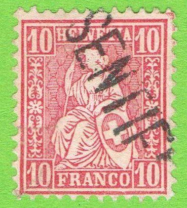 Tutti i francobolli: Stabstempel Sentier – Usato da Biberstein venduto da Jura39