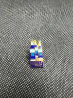 Anstecker Arkina Yverdon Flaschen Design guter Zustand