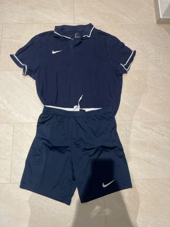 Nike Polo Shirt and Shorts Set Navy XL/L
