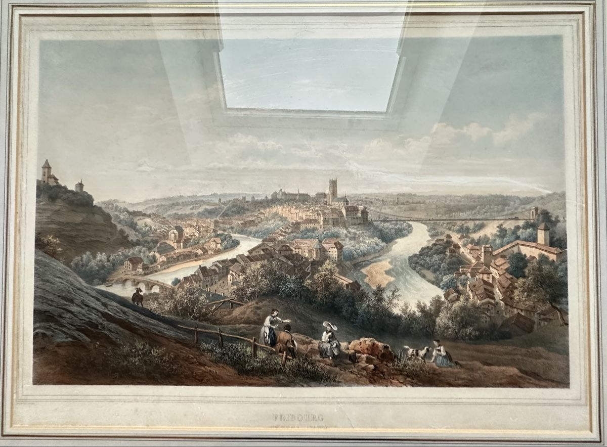 Incisioni: Gravure | Fribourg (XIXe) – Usato da Gampelen venduto da Outbid 1
