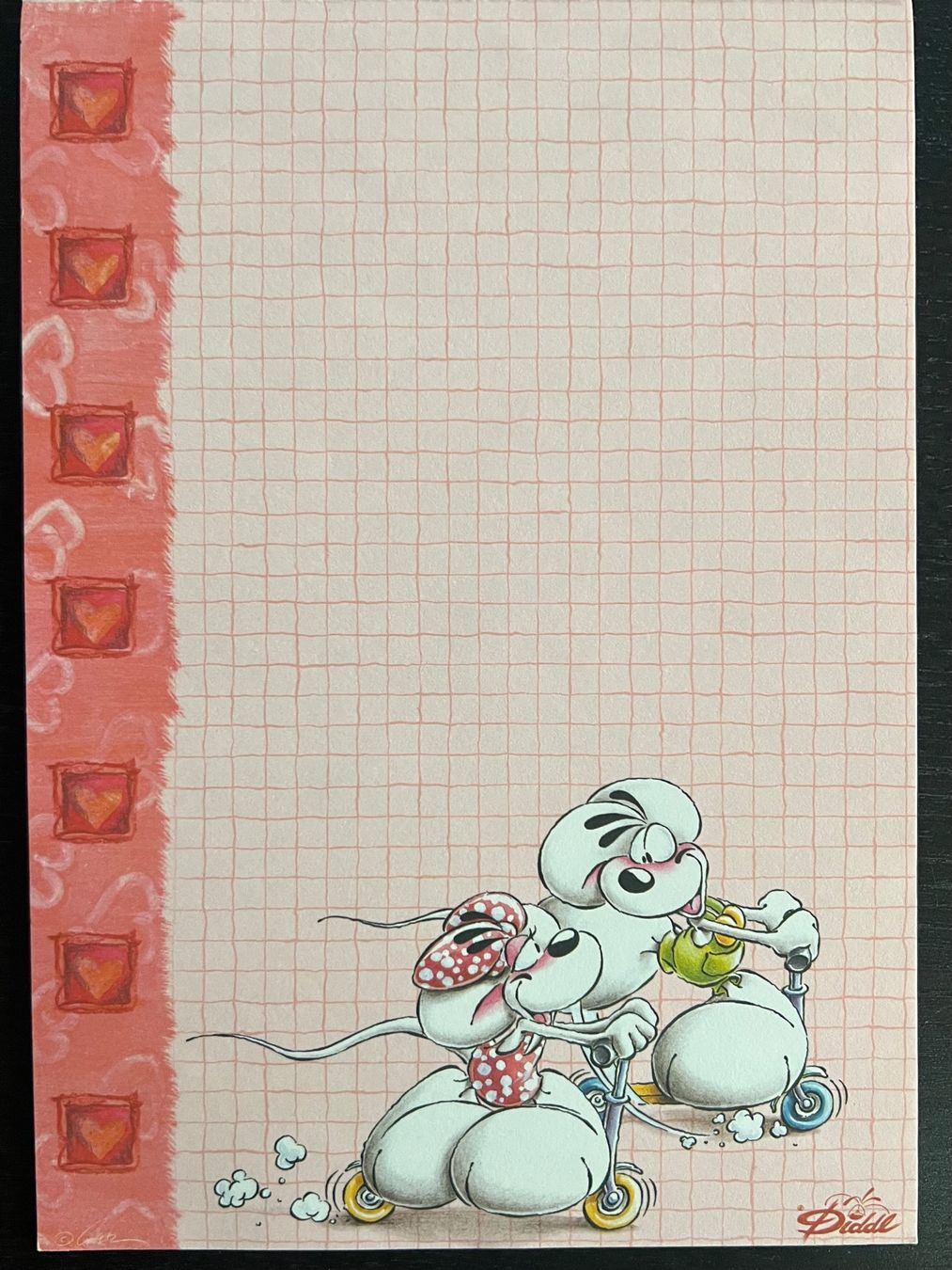 Carta: Vintage Diddl-Blatt A5 Nr. 225, Diddl & Diddlina – Nuovo (secondo la descrizione) da Zürich venduto da rigani