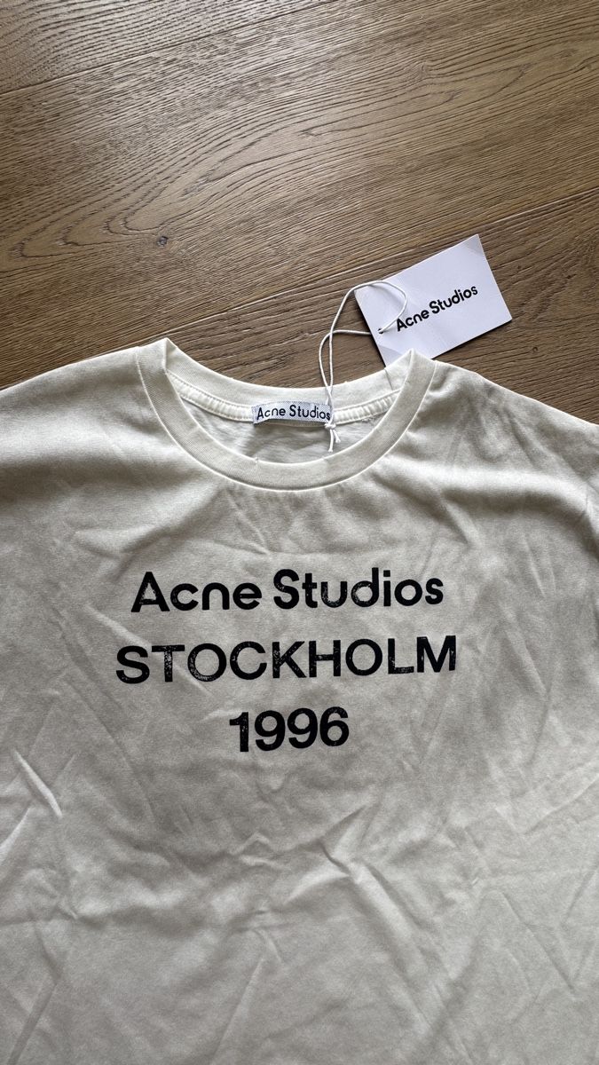 Acne Studios T-shirt: Acne Studios Longsleeve Dusty/White Gr.S – Nuovo (secondo la descrizione) da Hünenberg See venduto da Schulers 2