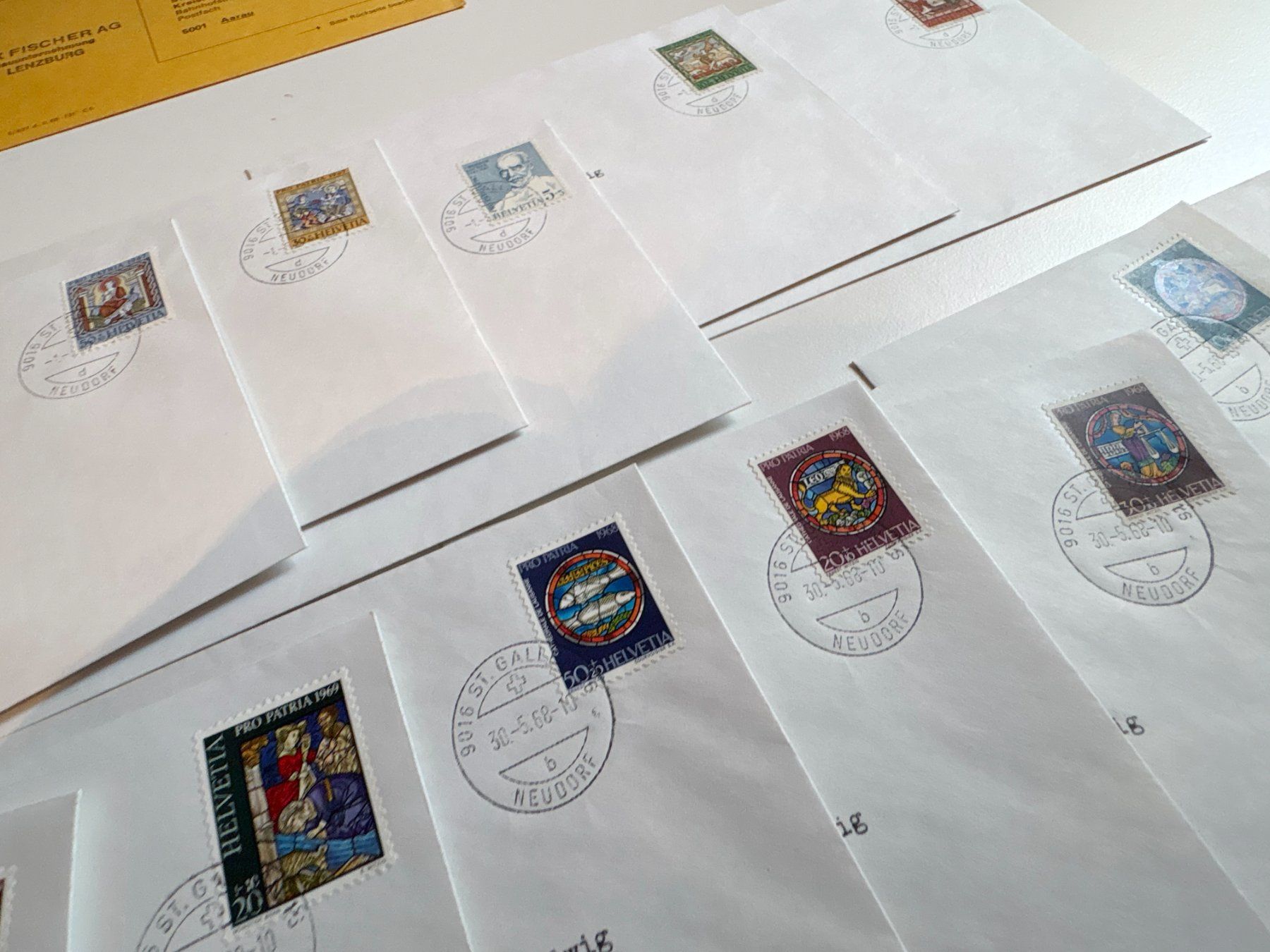 Tutti i francobolli: PRO PATRIA FDC LOT – Usato da Riva san vitale venduto da abd_p86k 2