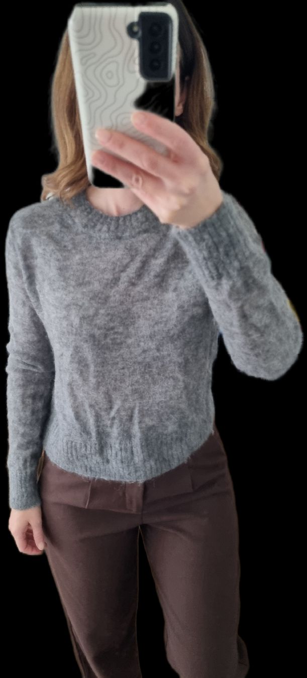 Other Stories Maglioni & Felpe: Grauer Mohair-Alpaka-Pullover – Usato da Belp venduto da sfanny88 5