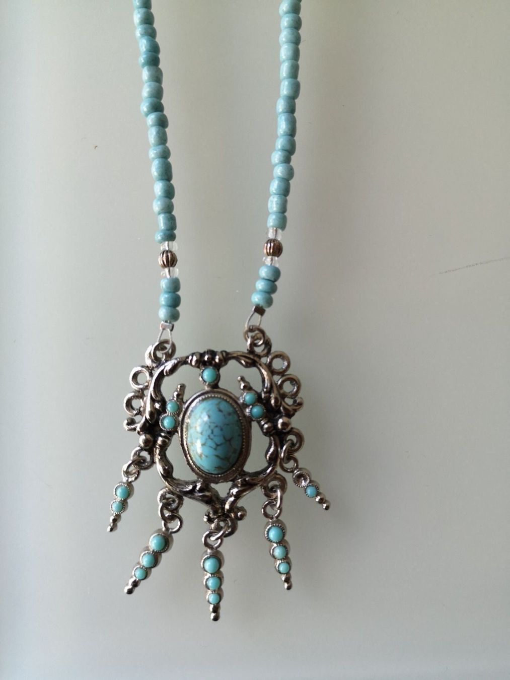 Ketten: Kette Türkis Boho Ethno Vintage – Neu (gemäss Beschreibung) aus Ennetbaden von Rosen1 2