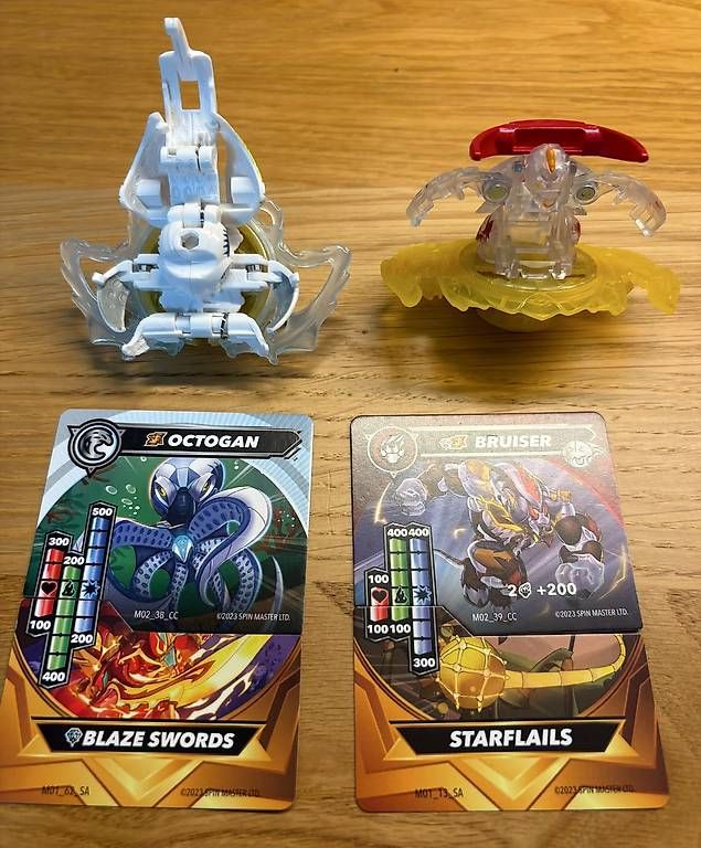 Sammelbilder & Trading cards: Octogan und Bruiser Bakugan – Gebraucht aus Herznach von car_2s97