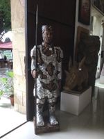 Skulptur Samurai Kämpfer Japan Bushi Krieger Deco Statue