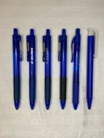 6 Kugelschreiber (blaue Tinte)