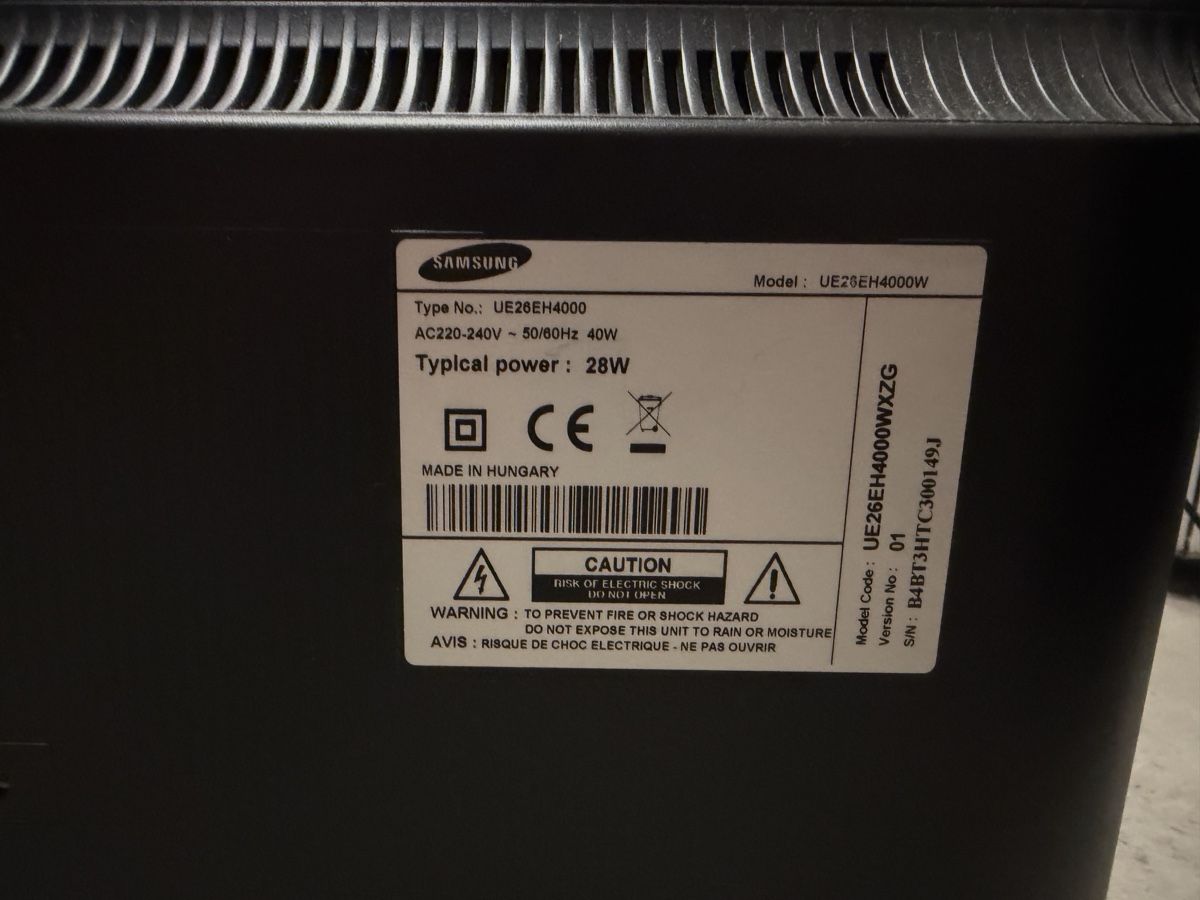 Samsung Appareils TV: Samsung  – D'occasion à Erlinsbach SO par dopadach 1