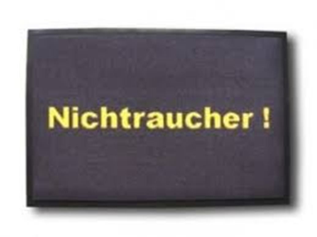 Tappetini fitness: Fussmatte - NICHTRAUCHER – Nuovo e nell'imballaggio originale da Rupperswil venduto da big-one-sale