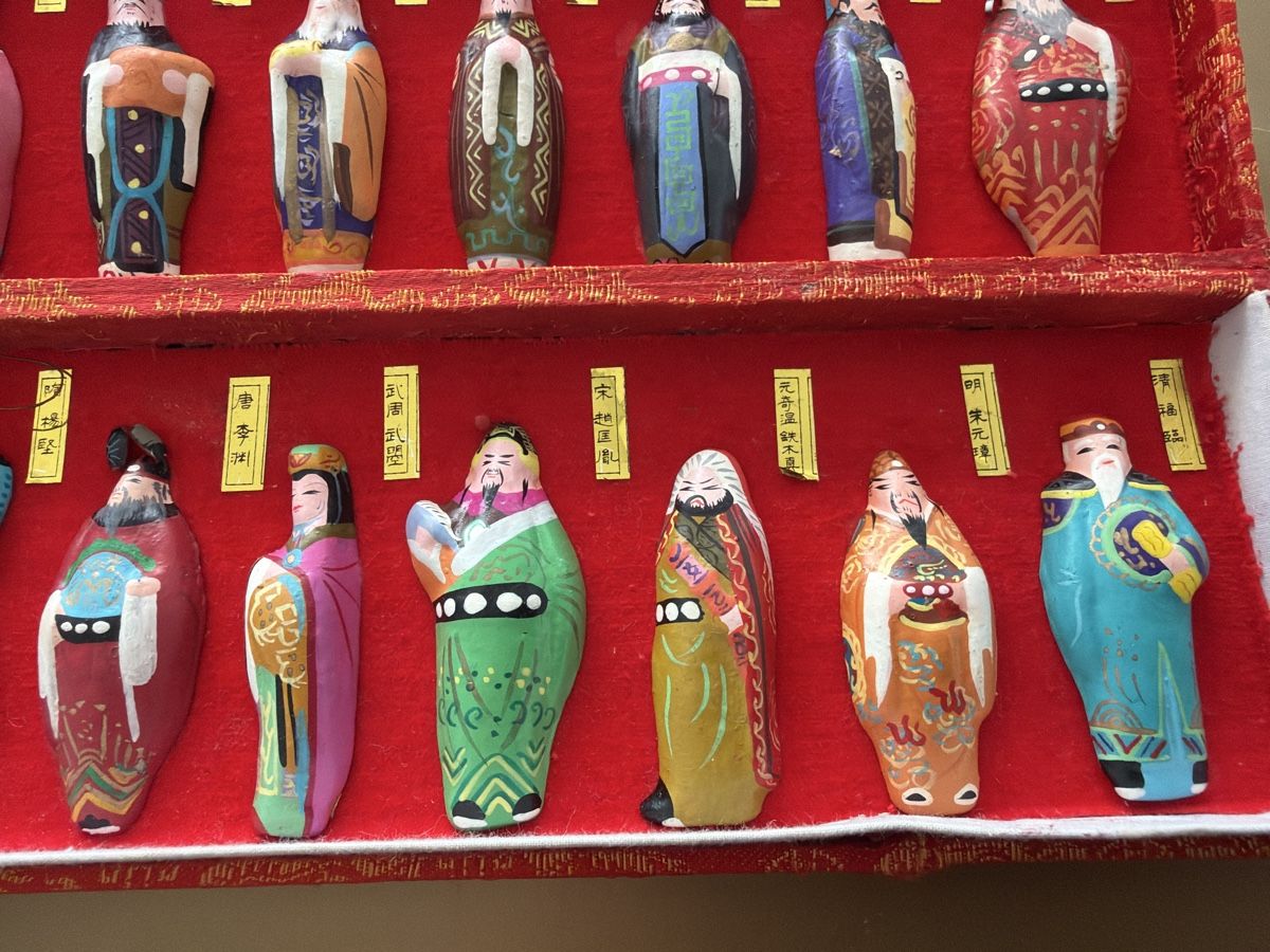 Tutte le decorazioni: coffret de figurines miniatures chinoises – Usato da Echallens venduto da JAR69 5