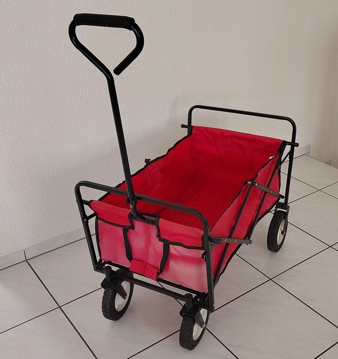 Transportwagen: Bollerwagen faltbar – Gebraucht aus Buchs ZH von Bighusky