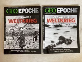 2x Geo Epoche, Der Zweite Weltkrieg, Teil 1 und 2
