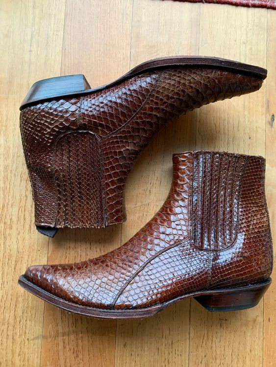Tony Mora® Boots/Stiefel Mallorca/ Schlangenleder Kaufen auf