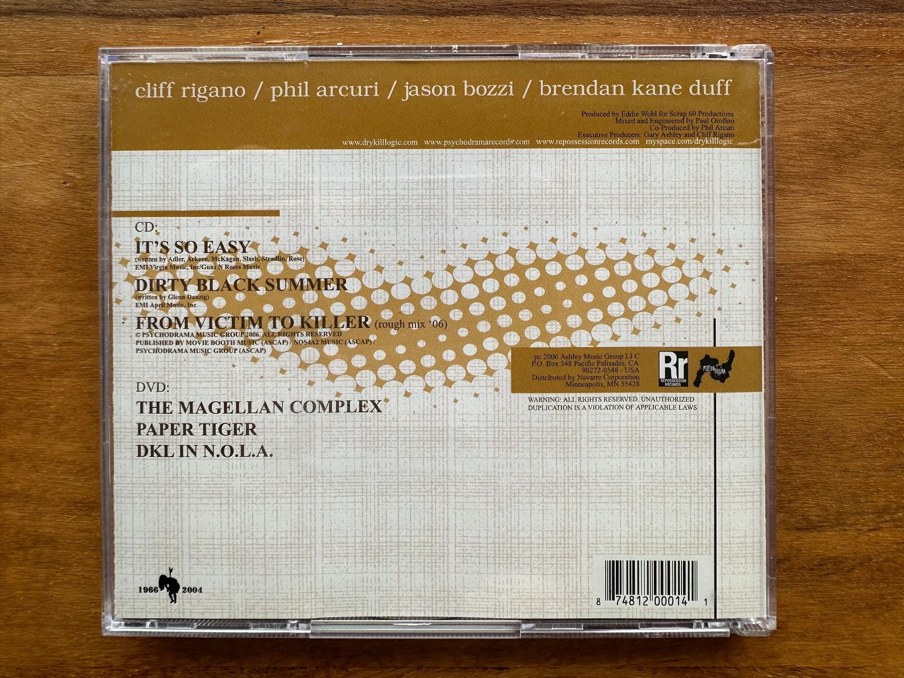 CDs: Dry Kill Logic ‎– The Magellan Complex – Gebraucht aus Horgen von flyingpenguin2000 3