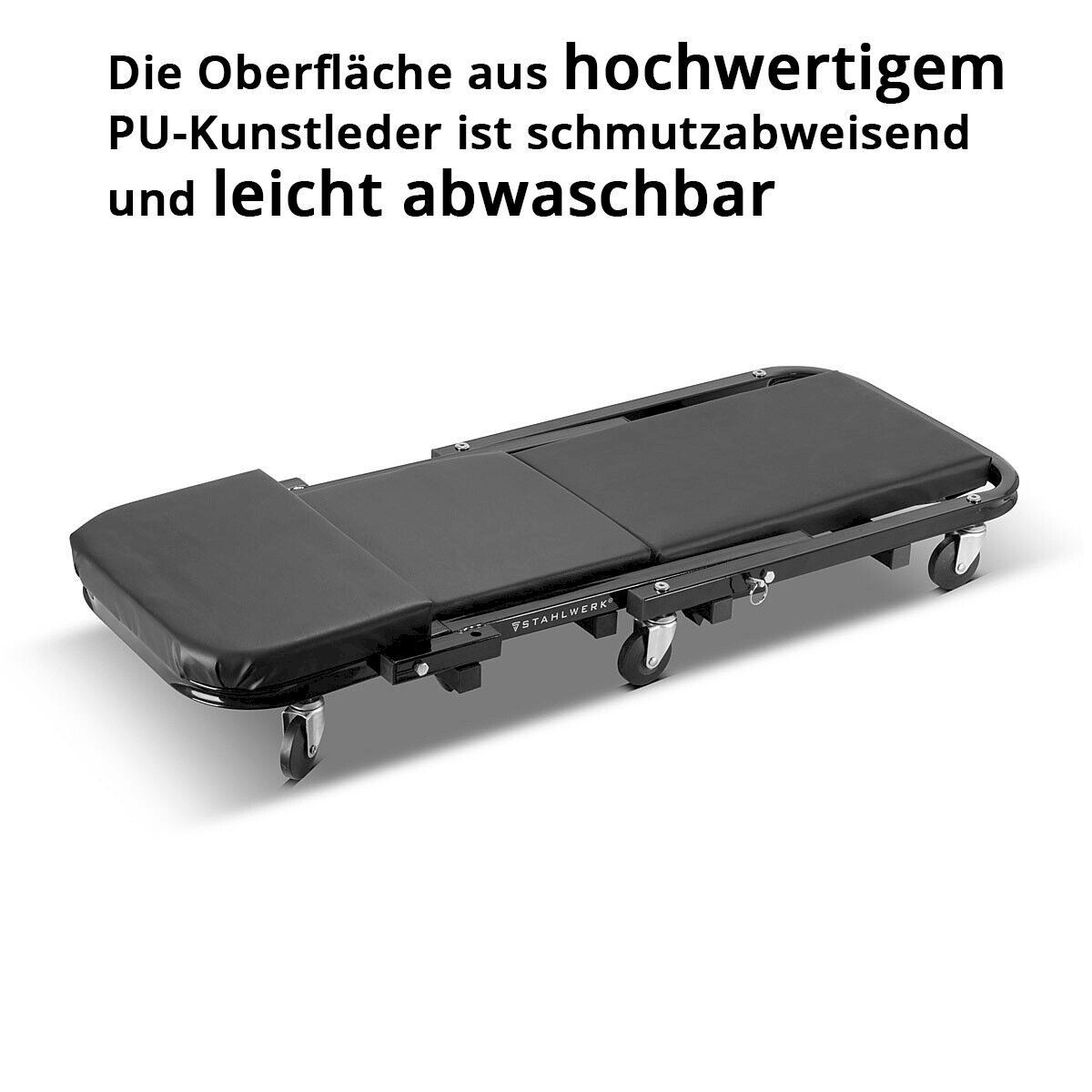 Piattaforme elevatrici & Crick: STAHLWERK 2 in 1 Werkstatthocker – Nuovo e nell'imballaggio originale da Bottighofen venduto da zaap 4