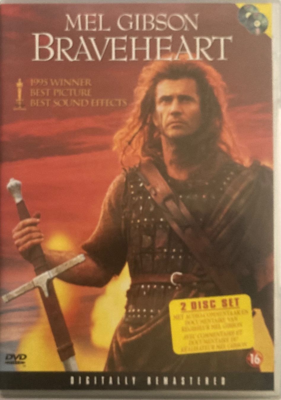 Alle DVDs: MEL GIBSON - BRAVEHEART – Gebraucht aus Poliez-Pittet von Newtown-Records