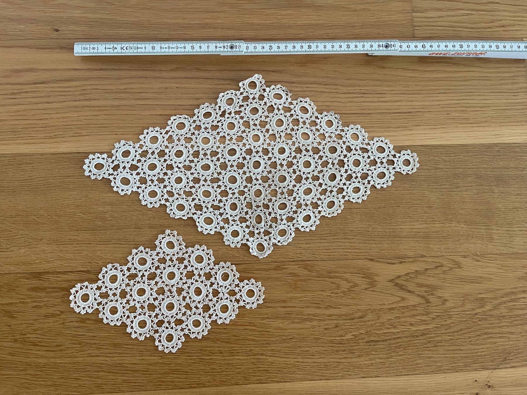 Toutes les décorations: Häckel-Decken Set, Vintage, handmade – D'occasion à Ehrendingen par lukassprung
