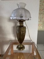 Vintage Tischlampe in Messing