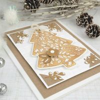 Spellbinders Hot Foil Plates & Dies  ** Blooming Tree **