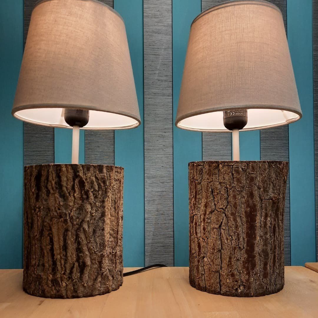 Lampade: Tischlampe aus Holz - Log Lamp – Nuovo e nell'imballaggio originale da Zürich venduto da Miki_Schreiner 3
